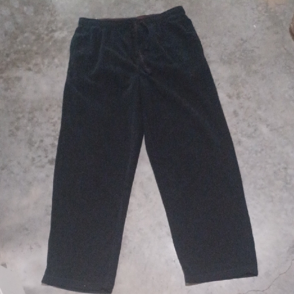 Joe Boxer Black Men's Pants Fleece Soft Size L - Picture 1 of 3